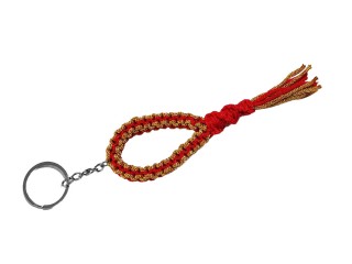 Kanong Muay Thai Head Band Keyring : Red/Gold