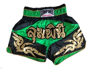 Lumpinee Muay Thai Shorts - Thaiboxhosen : LUM-049-Grün