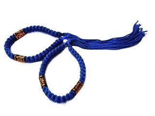 Prajead Muay Thai Armbinden Kampfschmuck : Thai Stil Blau