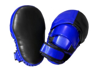 Individuelle lange Boxpolster : Blau/Schwarz