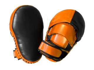 Individuelle lange Boxpolster : Orange/Schwarz