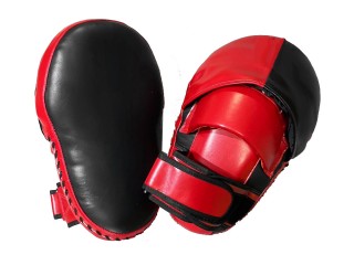 Individuelle lange Boxpolster : Rot/Schwarz