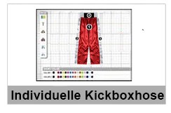 Individuelle Kickbox-Hose